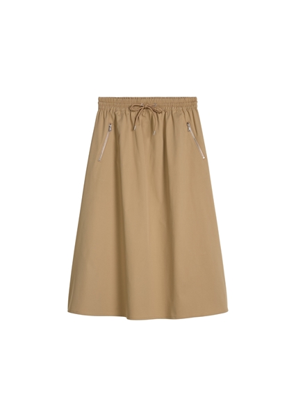 Picture of Flared skirt made from organic cotton blend stretch
