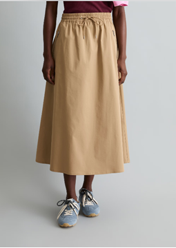 Picture of Flared skirt made from organic cotton blend stretch