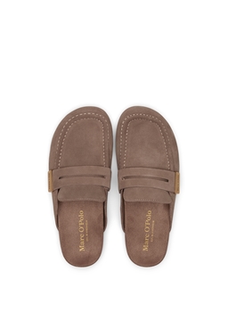 Picture of Mule model Floria made from suede