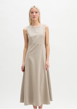 Picture of Sleeveless dress regular made from an organic cotton/lyocell/linen blend