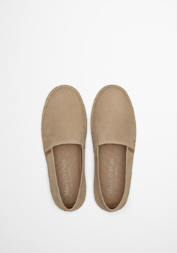 Picture of Espadrilles model Jerry made from soft suede
