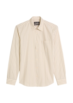 Picture of Shirt shaped made from organic cotton poplin with movement