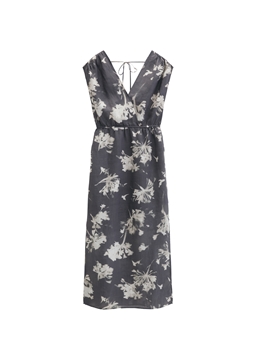Picture of Summer dress regular made from soft ramie fiber