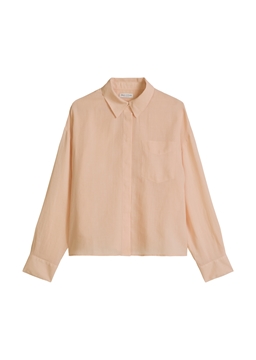Picture of Regular blouse made from soft ramie fiber