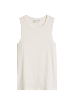 Picture of DfC ribbed tank top slim made from an organic cotton blend