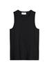 Picture of DfC ribbed tank top slim made from an organic cotton blend