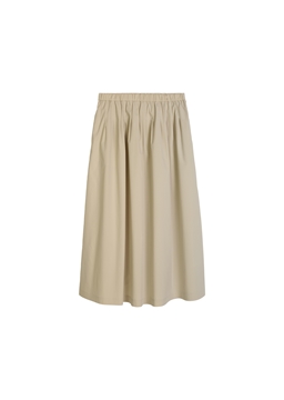 Picture of Flared skirt made from poplin stretch