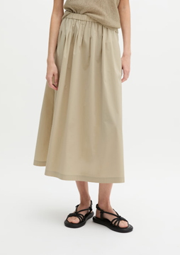 Picture of Flared skirt made from poplin stretch