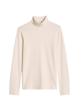 Picture of Turtleneck longsleeve slim made from stretchy single jersey