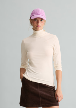 Picture of Turtleneck longsleeve slim made from stretchy single jersey