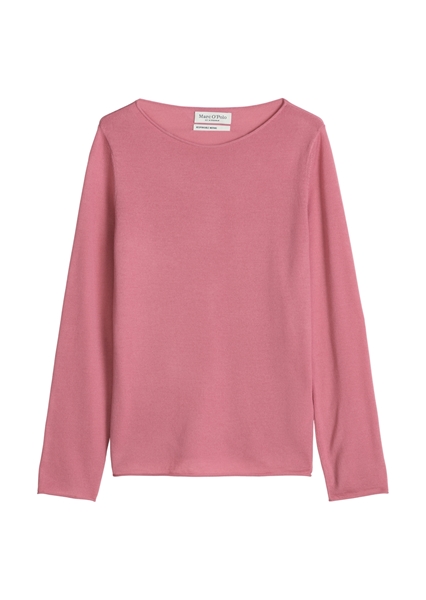 Picture of Knitted sweater slim made from soft merino wool