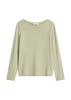Picture of Regular fine knit sweater made from a soft virgin wool blend