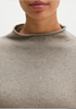 Picture of Oversized fine knit sweater made from a soft virgin wool blend