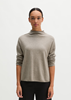 Picture of Oversized fine knit sweater made from a soft virgin wool blend