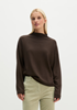Picture of Oversized fine knit sweater made from a soft virgin wool blend