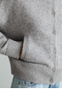 Picture of Regular-Fit Blouson-Style Cardigan made of soft virgin wool