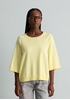 Picture of Oversized knit sweater Made of soft cotton stretch