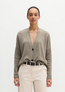 Picture of Cardigan oversize made from fluffy lambswool