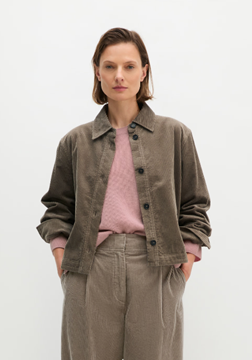 Picture of Corduroy overshirt regular made from soft organic cotton