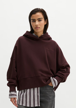 Picture of Hoodie relaxed with recycled cotton