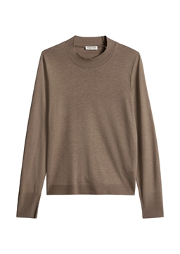 Picture of Luxury longsleeve relaxed made from a TENCEL™ Lyocell-cotton mix