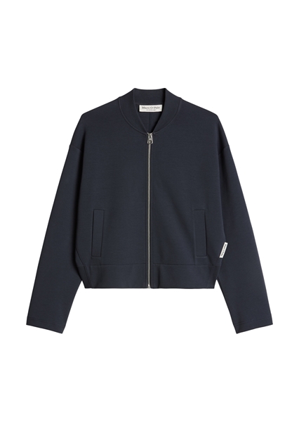 Picture of Relaxed jersey blouson made from interlock quality