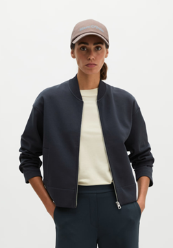 Picture of Relaxed jersey blouson made from interlock quality
