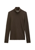 Picture of Slim-Fit Long-Sleeve Turtleneck Made from TENCEL™ Modal Stretch