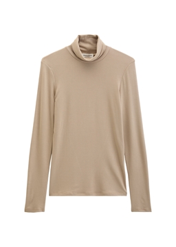 Picture of Slim-Fit Long-Sleeve Turtleneck Made from TENCEL™ Modal Stretch