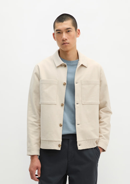 Picture of Relaxed sweat jacket made from regenerative organic cotton