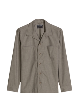 Снимка на Мъжка риза Overshirt с дълъг ръкав