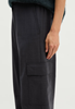 Picture of Barrel-Cut Cropped Wool Cargo Pants made of stretch wool