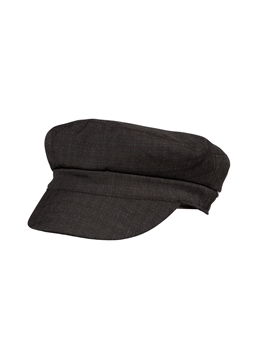 Picture of Baker Boy Cap with a checkered pattern