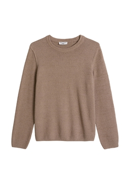 Picture of Regular-Fit Bouclé Sweater made from a soft organic cotton blend