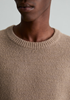 Picture of Regular-Fit Bouclé Sweater made from a soft organic cotton blend