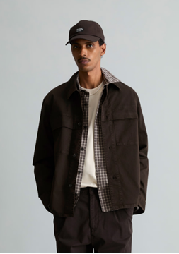 Снимка на Мъжка риза ''Overshirt '' с дълъг ръкав