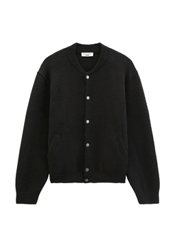 Picture of Relaxed-fit cardigan made of a soft virgin wool blend