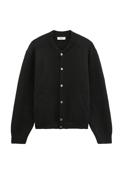 Picture of Relaxed-fit cardigan made of a soft virgin wool blend