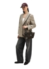 Picture of Gitty Small Tote Bag made of soft suede