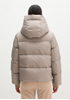 Picture of Regular-Fit Quilted Down Jacket with Hood with a water-repellent surface
