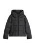 Picture of Regular-Fit Quilted Down Jacket with Hood with a water-repellent surface