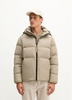Picture of Regular-Fit Quilted Down Jacket with a detachable hood