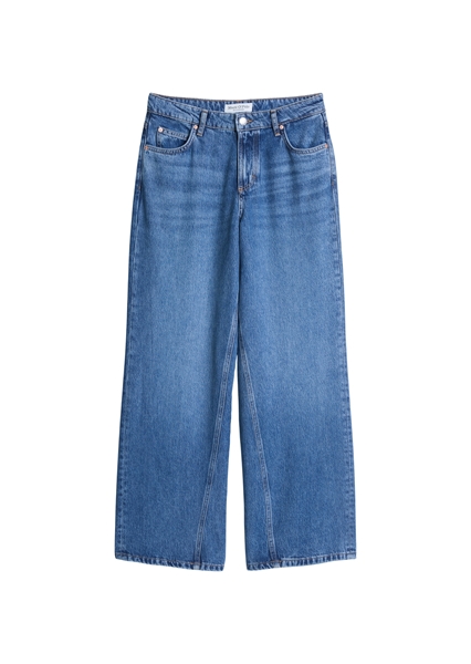 Picture of Jeans model Lania wide made from lyocell-organic-cotton mix
