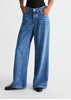 Picture of Jeans model Lania wide made from lyocell-organic-cotton mix