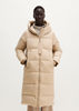 Picture of Regular-Fit Quilted Down Hooded Coat made from recycled materials
